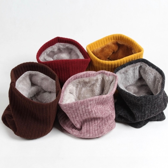 NECKERCHIEF WINTER SCARF UNISEX COLAR NECK SCARF - Picture 2 of 7